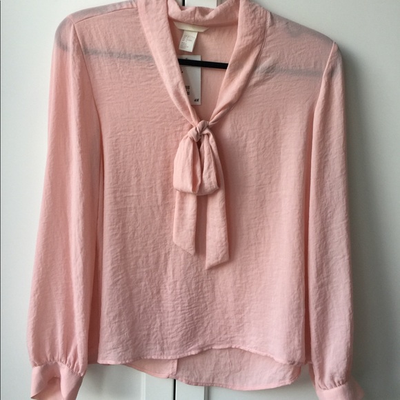 H&M Pink Bow Top - Picture 3 of 3